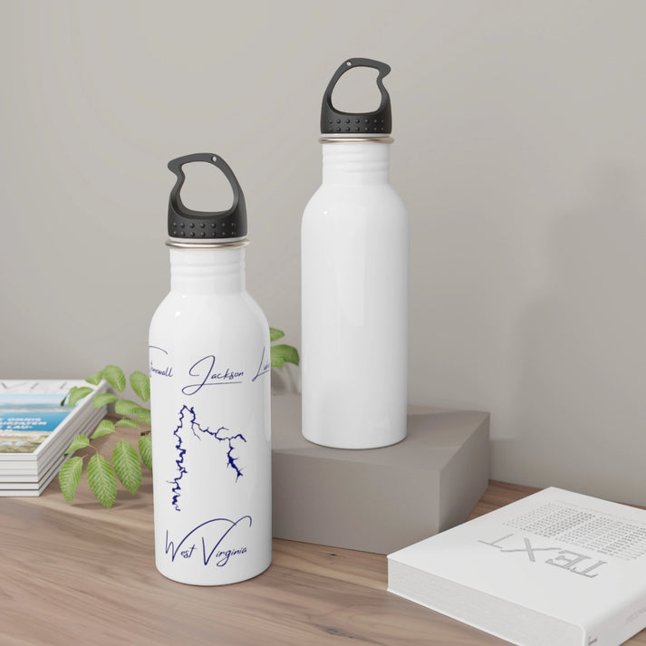 West  Virginia  Stonewall  Jackson  Lake  Water  bottle  other  position  view  from  context-2  white.webp