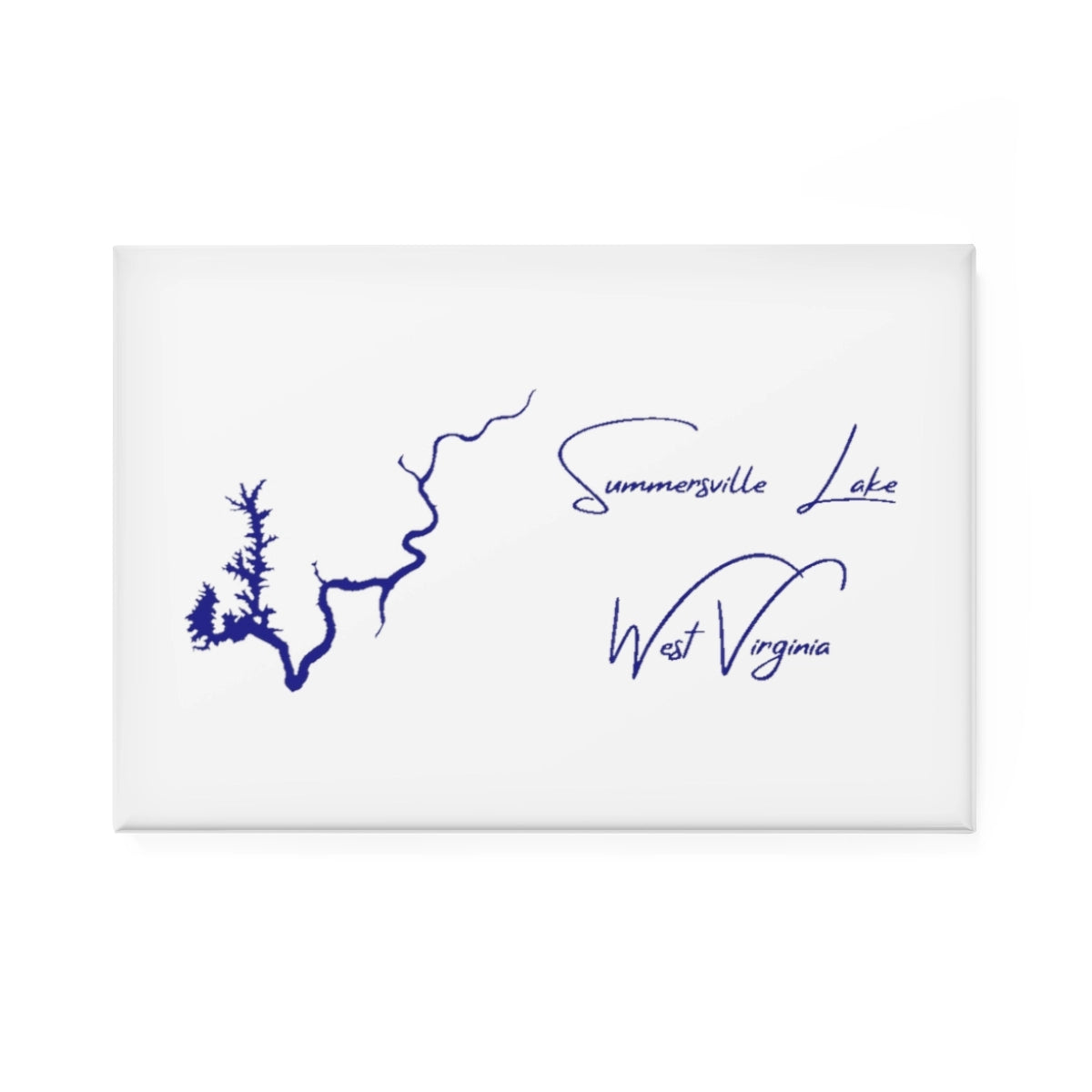 West  Virginia  Summersville  Lake  Magnet  front  position  view  from  front  2  x  3.webp