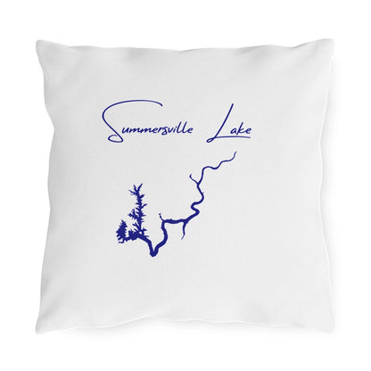 West  Virginia  Summersville  Lake  Outdoor  Pillow  front  position  view  from  front  16  x  16.webp