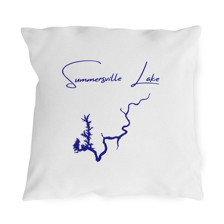 West  Virginia  Summersville  Lake  Outdoor  Pillow  front  position  view  from  front  18  x  18.webp