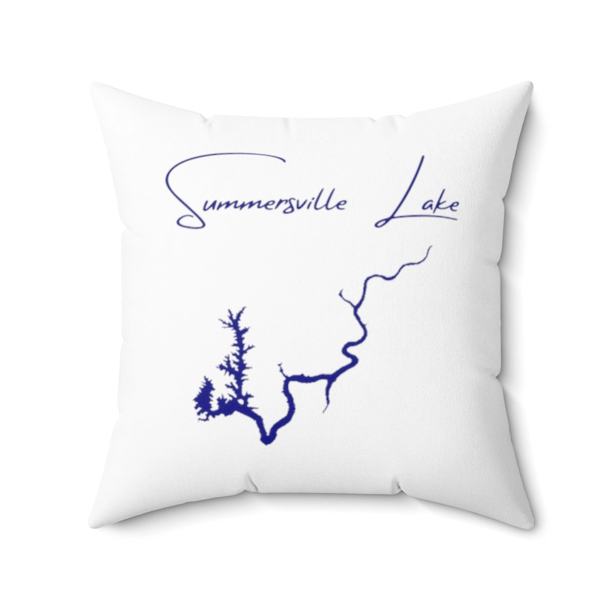 West  Virginia  Summersville  Lake  Pillow  front  position  view  from  front  20  x  20.webp