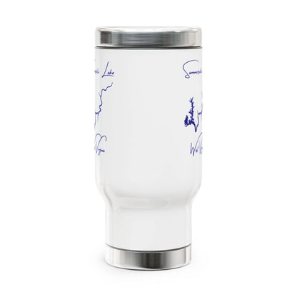 West  Virginia  Summersville  Lake  Travel  Mug  other  position  view  from  front  14oz.webp