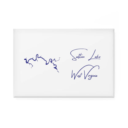 West  Virginia  Sutton  Lake  Magnet  front  position  view  from  front  2  x  3.webp