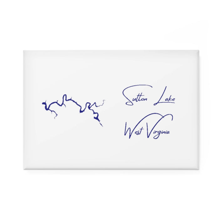 West  Virginia  Sutton  Lake  Magnet  front  position  view  from  front  2  x  3.webp