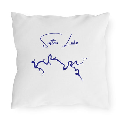 West  Virginia  Sutton  Lake  Outdoor  Pillow  back  position  view  from  back  16  x  16.webp