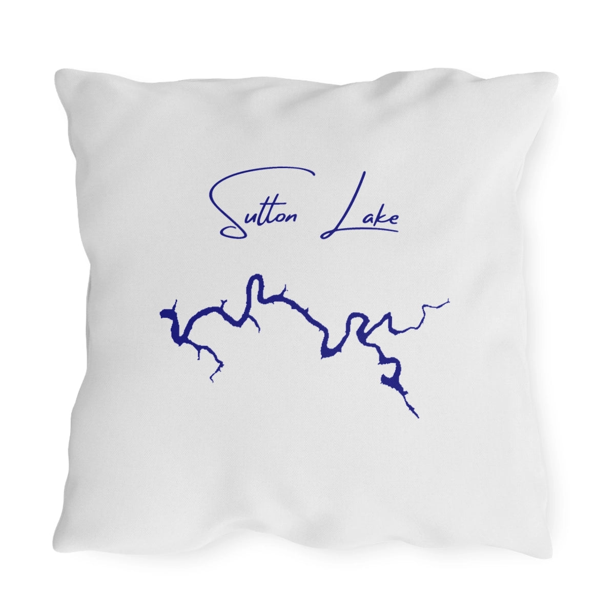 West  Virginia  Sutton  Lake  Outdoor  Pillow  back  position  view  from  back  20  x  20.webp