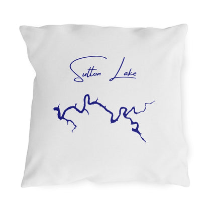 West  Virginia  Sutton  Lake  Outdoor  Pillow  front  position  view  from  front  18  x  18.webp