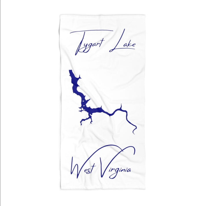 West  Virginia  Tygart  Lake  Beach  Towel  front  position  view  from  front  36  x  72.webp