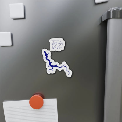 West  Virginia  Tygart  Lake  Die  Cut  Magnet  front  position  view  from  context-1  4  x  4.webp