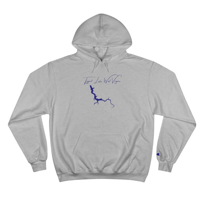 West  Virginia  Tygart  Lake  Hoodie  front  position  view  from  front  light  steel.webp