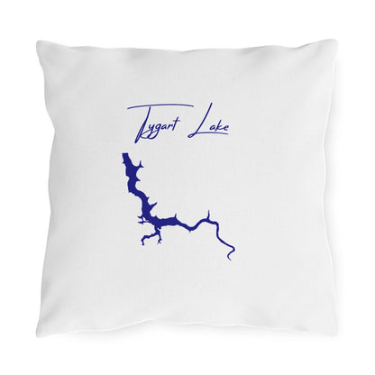 West  Virginia  Tygart  Lake  Outdoor  Pillow  front  position  view  from  front  16  x  16.webp