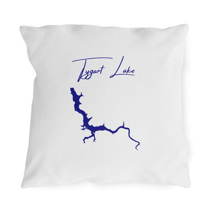West  Virginia  Tygart  Lake  Outdoor  Pillow  front  position  view  from  front  18  x  18.webp