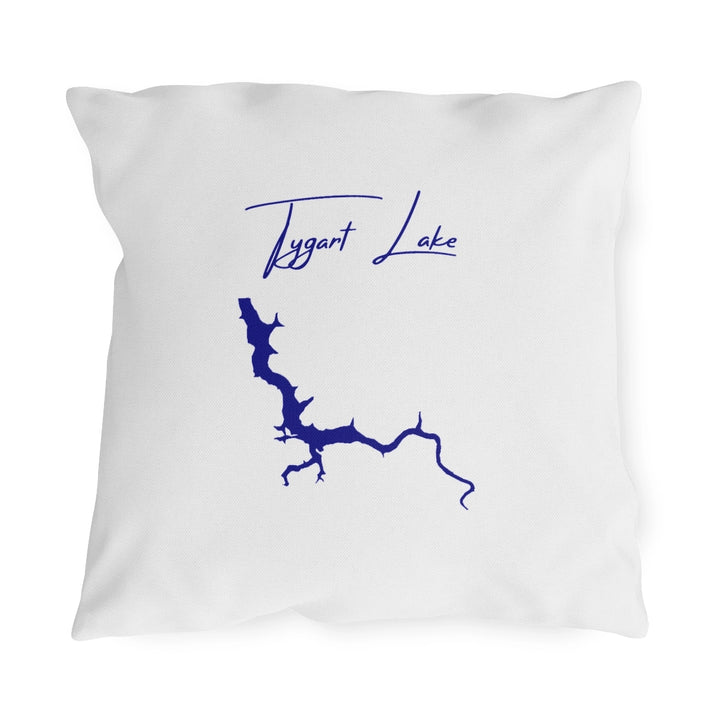 West  Virginia  Tygart  Lake  Outdoor  Pillow  front  position  view  from  front  18  x  18.webp