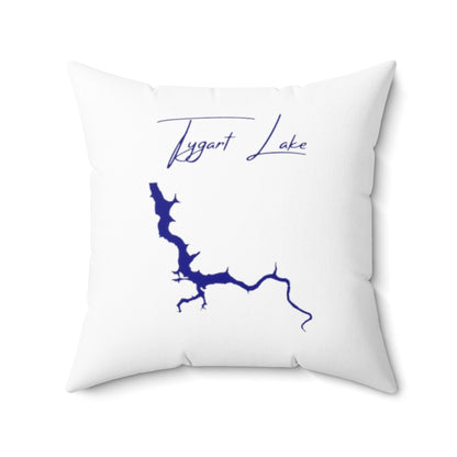 West  Virginia  Tygart  Lake  Pillow  front  position  view  from  back  20  x  20.webp