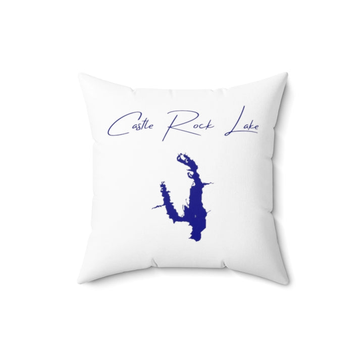 Wisconsin  Castle  Rock  Lake  Pillow  front  position  view  from  back  16  x  16.webp