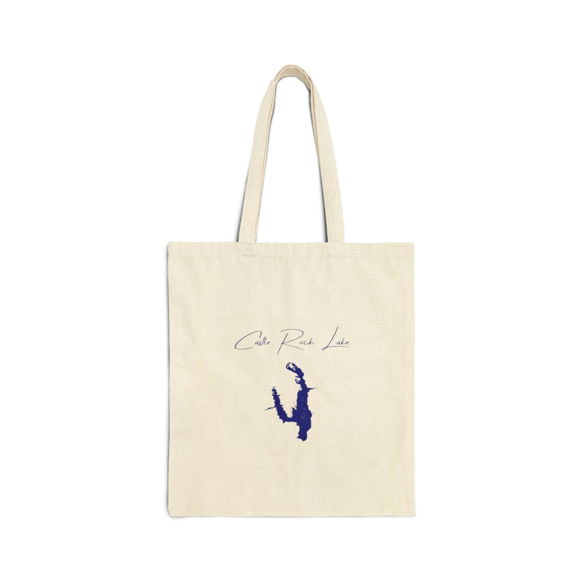 Wisconsin  Castle  Rock  Lake  Tote  Bag  front  position  view  from  front  15  x  16.webp