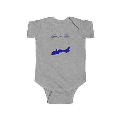 Wisconsin  Geneva  Lake  Onesie  front  position  view  from  front  heather.webp