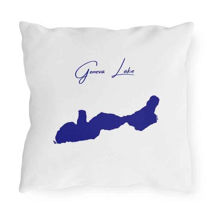 Wisconsin  Geneva  Lake  Outdoor  Pillow  back  position  view  from  back  16  x  16.webp