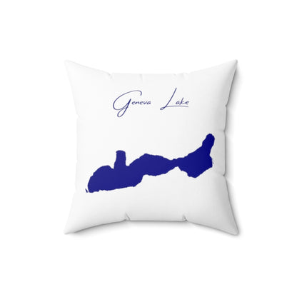 Wisconsin  Geneva  Lake  Pillow  front  position  view  from  front  16  x  16.webp