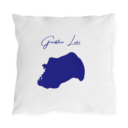Wisconsin  Grindstone  Lake  Outdoor  Pillow  front  position  view  from  front  16  x  16.webp