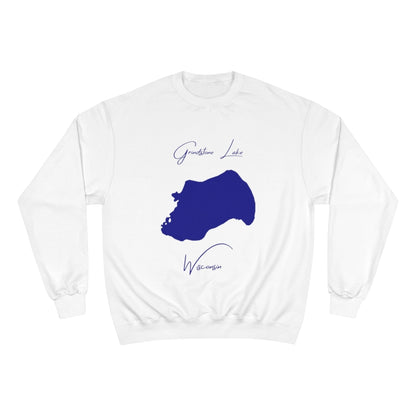 Wisconsin  Grindstone  Lake  Sweatshirt  front  position  view  from  front  white.webp