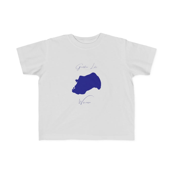 Wisconsin  Grindstone  Lake  Toddler  T-shirt  front  position  view  from  front  silver.webp