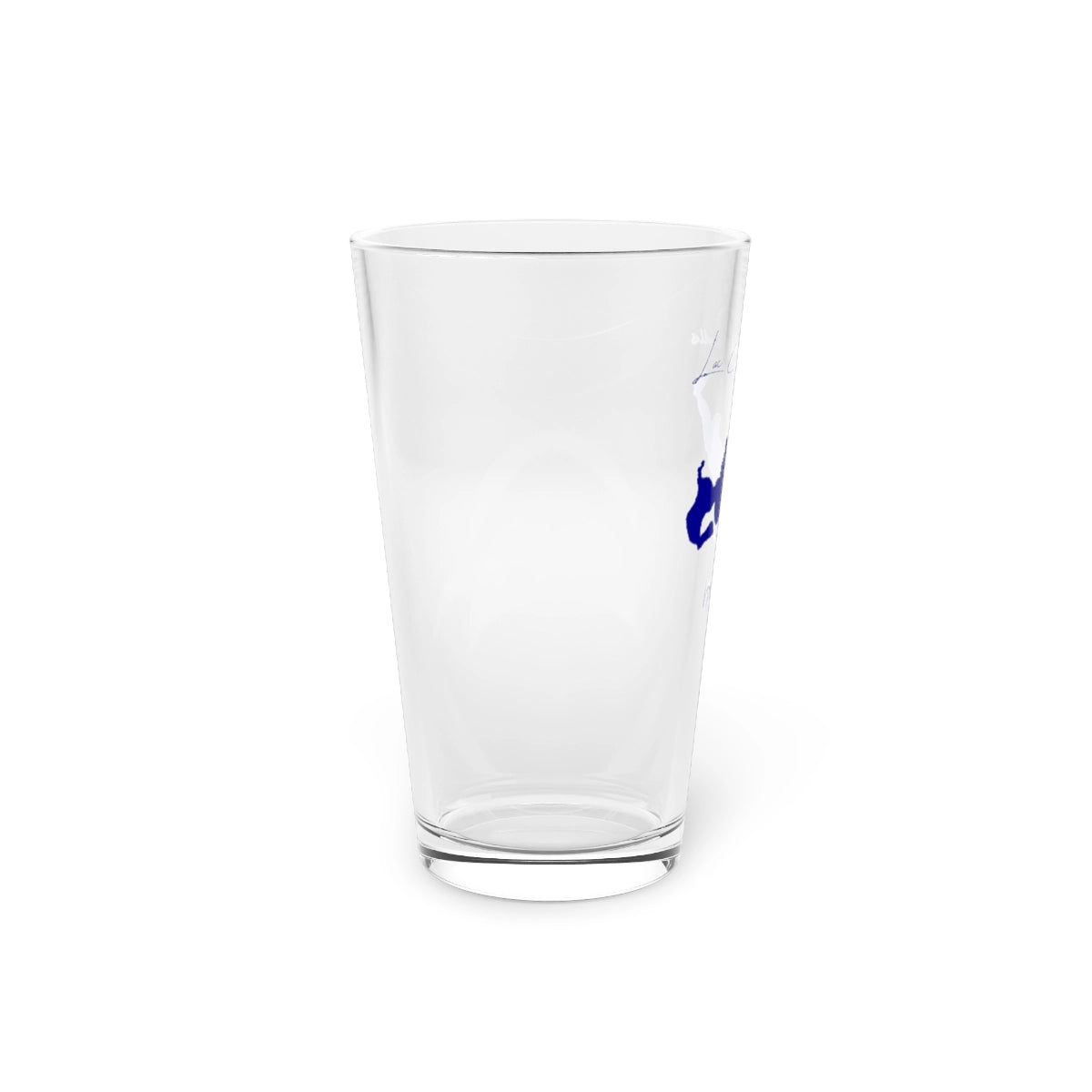 Wisconsin  Lac  Courte  Oreilles  16oz  Pint  Glass  front  position  view  from  left  16oz.webp