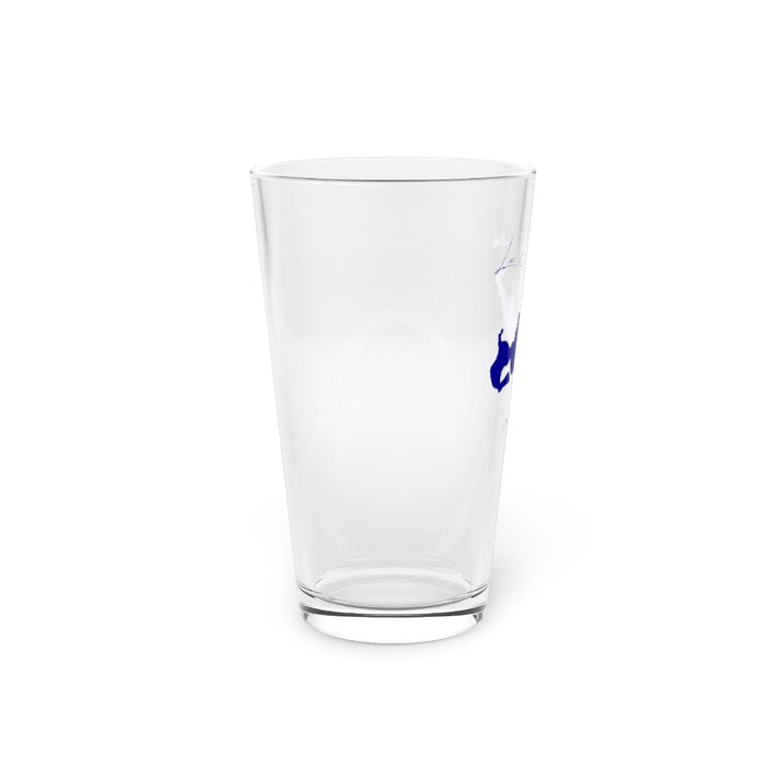 Wisconsin  Lac  Courte  Oreilles  16oz  Pint  Glass  front  position  view  from  left  16oz.webp