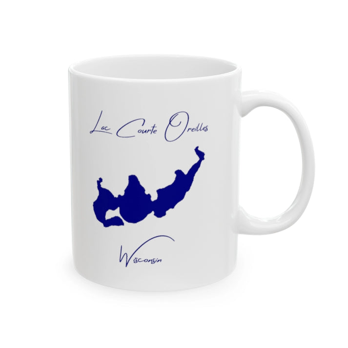 Wisconsin  Lac  Courte  Oreilles  Ceramic  Mug  other  position  view  from  right  11oz.webp