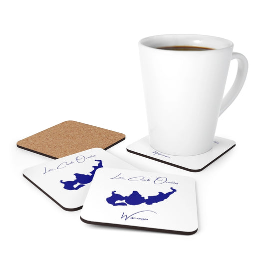 Wisconsin  Lac  Courte  Oreilles  Coaster  Set  front  position  view  from  context-1  3.75  x  3.75.webp