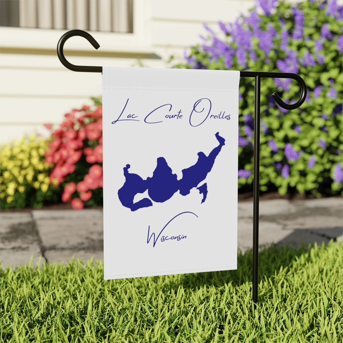 Wisconsin  Lac  Courte  Oreilles  Garden  Banner  other  position  view  from  context-2  12''  x  18''.webp