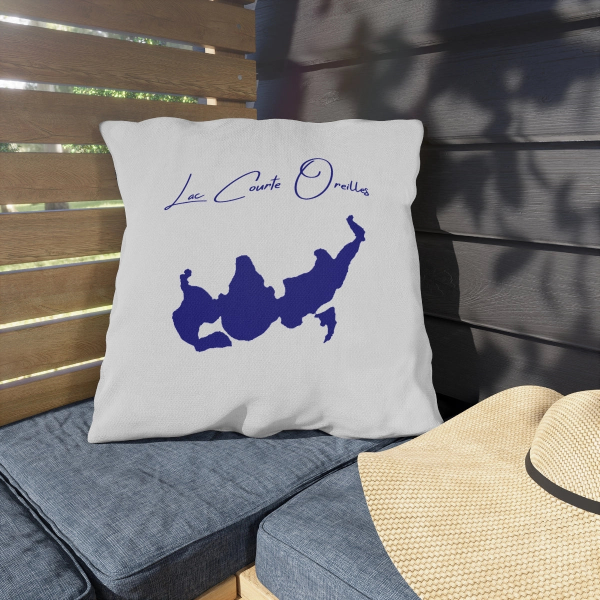 Wisconsin  Lac  Courte  Oreilles  Outdoor  Pillow  front  position  view  from  context-1  20  x  20.webp