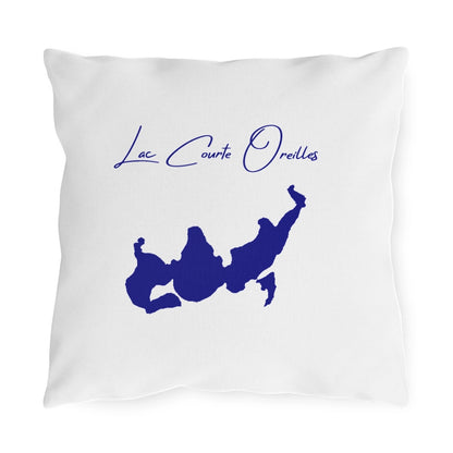 Wisconsin  Lac  Courte  Oreilles  Outdoor  Pillow  front  position  view  from  front  16  x  16.webp