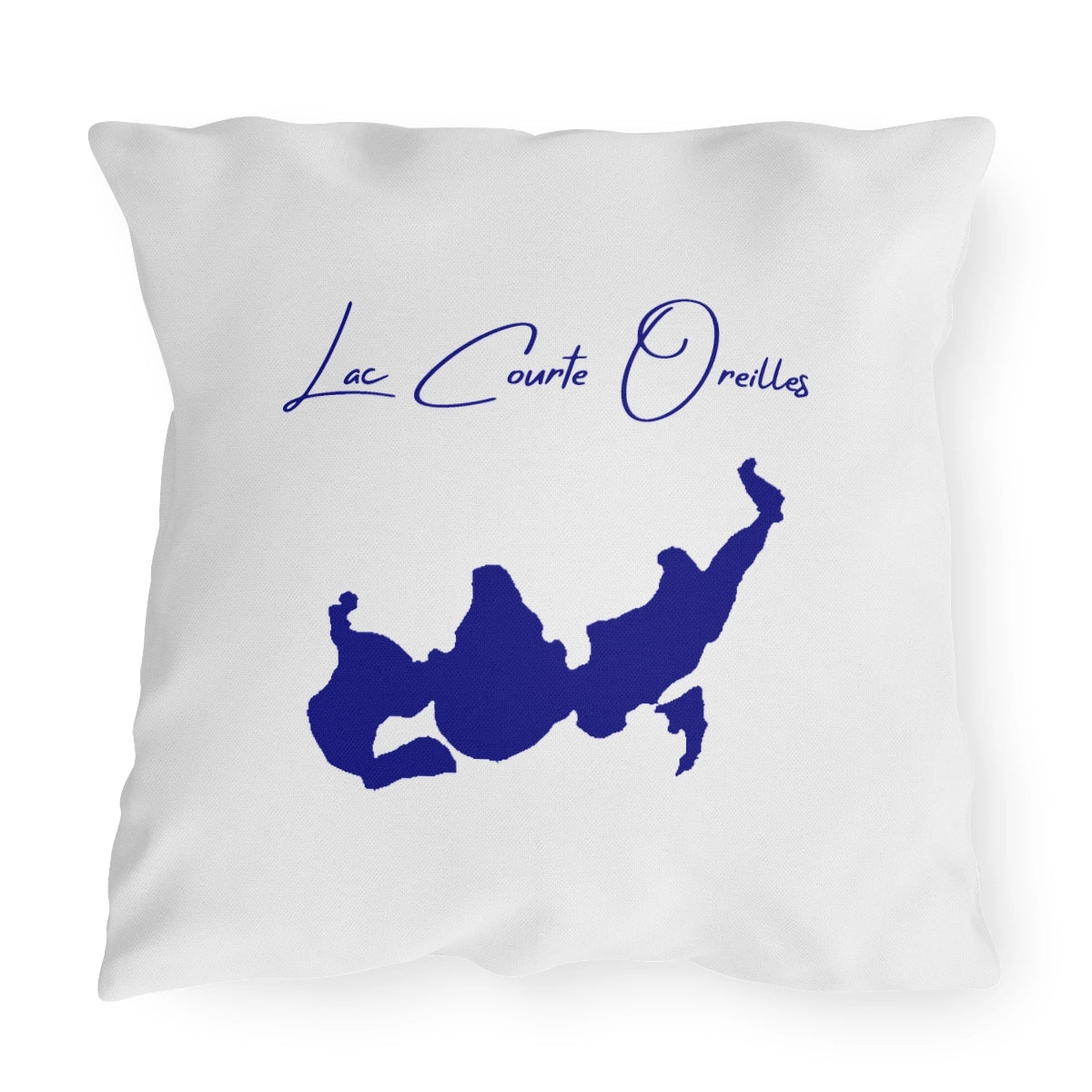 Wisconsin  Lac  Courte  Oreilles  Outdoor  Pillow  front  position  view  from  front  20  x  20.webp