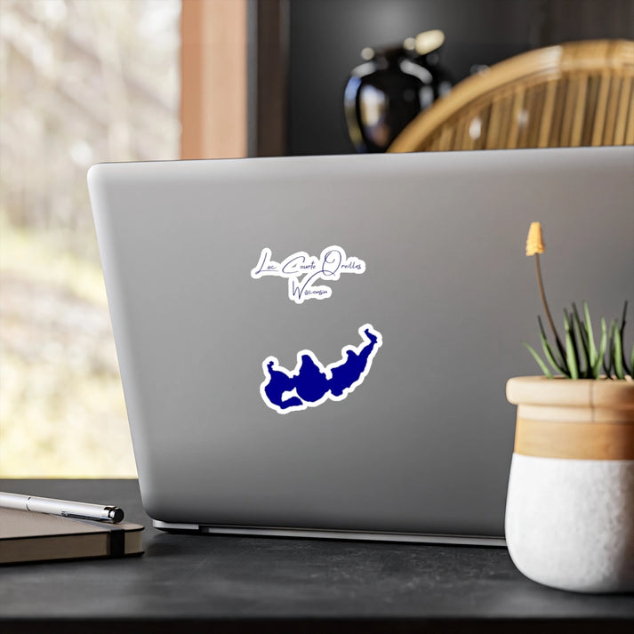 Wisconsin  Lac  Courte  Oreilles  Vinyl  Decal  other  position  view  from  context-3  4  x  6.webp