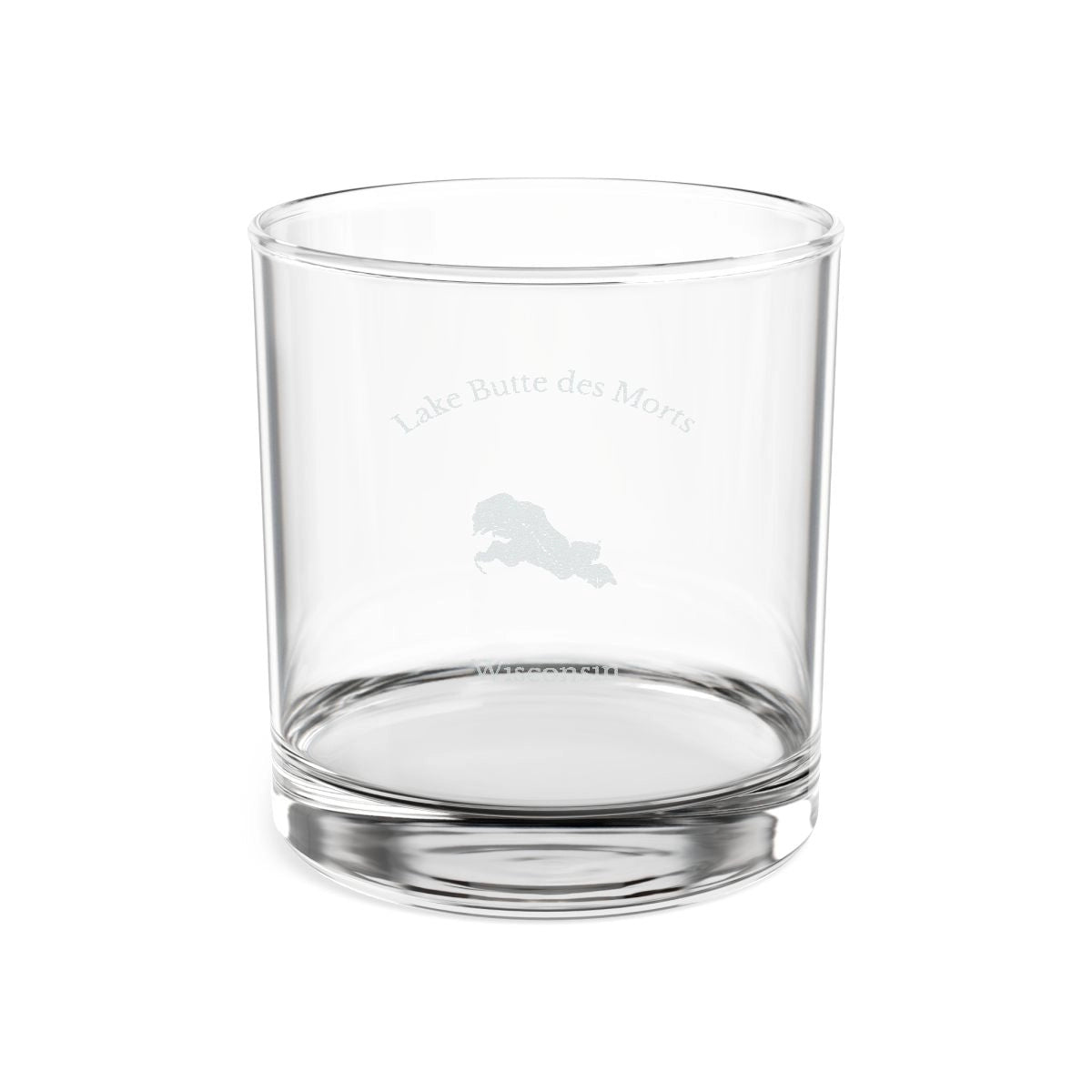 Wisconsin  Lake  Butte  des  Morts  Engraved  Whiskey  Glass  other  position  view  from  front  10.5oz.webp