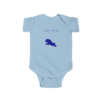 Wisconsin  Lake  Butte  des  Morts  Onesie  front  position  view  from  front  light  blue.webp