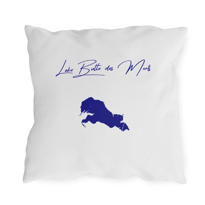 Wisconsin  Lake  Butte  des  Morts  Outdoor  Pillow  back  position  view  from  back  18  x  18.webp