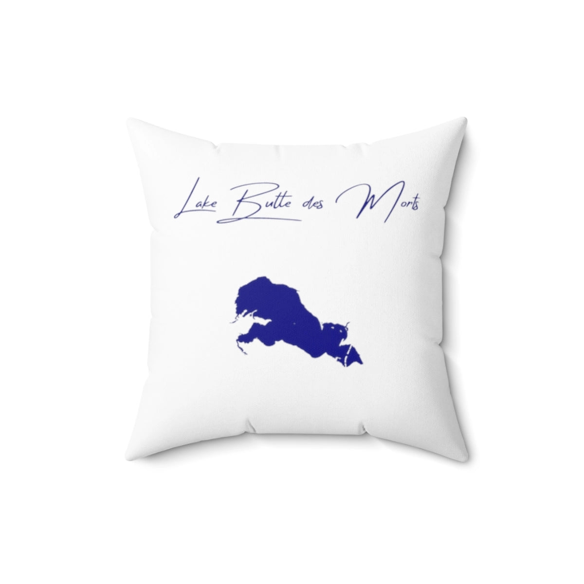 Wisconsin  Lake  Butte  des  Morts  Pillow  front  position  view  from  back  16  x  16.webp
