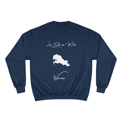 Wisconsin  Lake  Butte  des  Morts  Sweatshirt  front  position  view  from  front  navy.webp