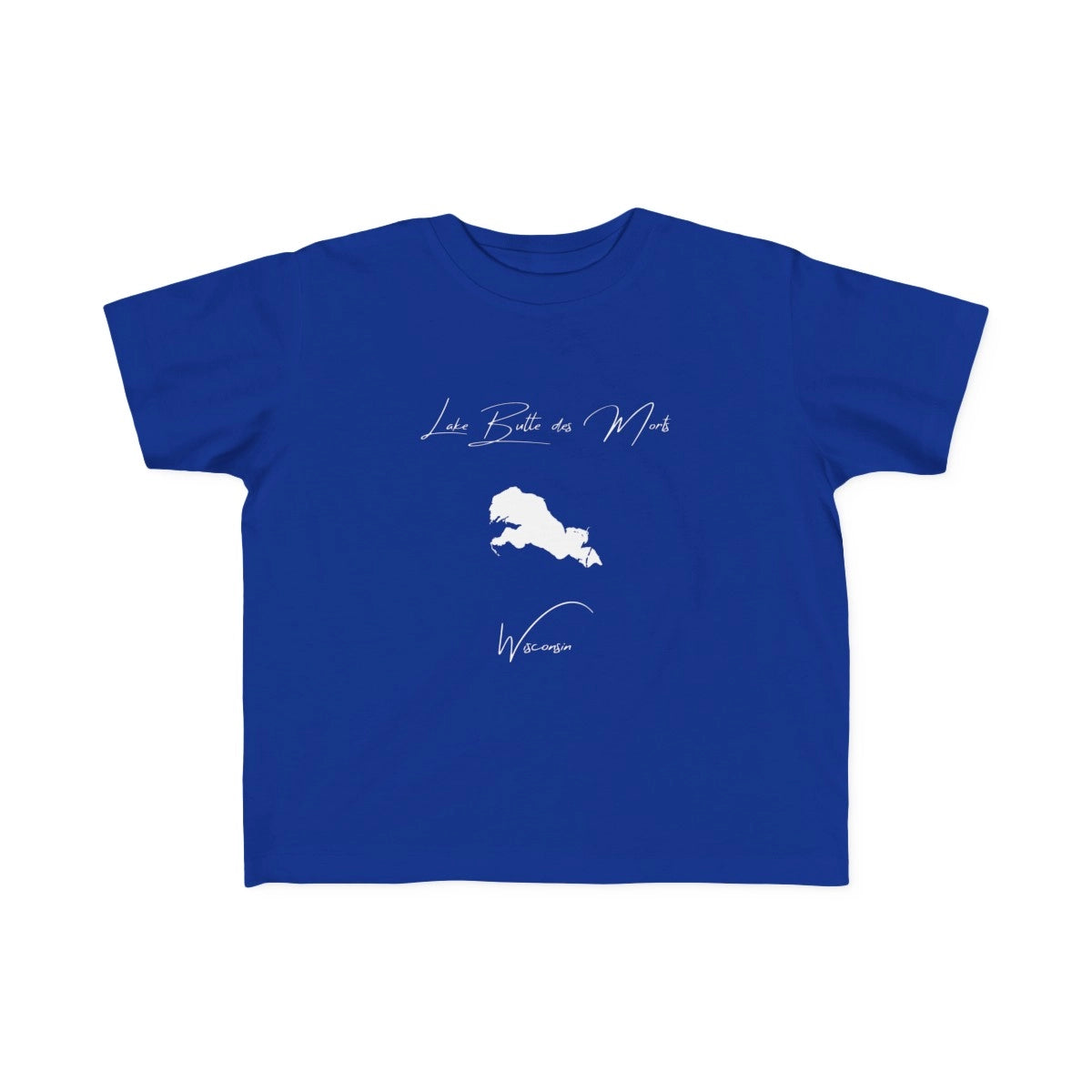 Wisconsin  Lake  Butte  des  Morts  Toddler  T-shirt  front  position  view  from  front  royal.webp