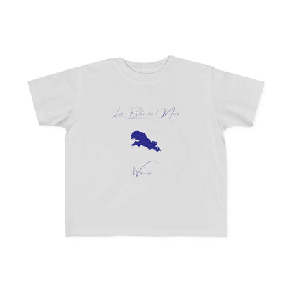 Wisconsin  Lake  Butte  des  Morts  Toddler  T-shirt  front  position  view  from  front  silver.webp