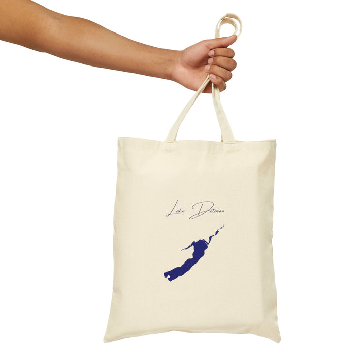 Wisconsin  Lake  Delavan  Tote  Bag  other  position  view  from  context-front  15  x  16.webp