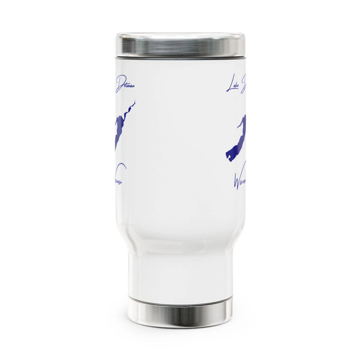 Wisconsin  Lake  Delavan  Travel  Mug  other  position  view  from  front  14oz.webp
