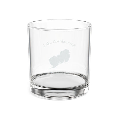 Wisconsin  Lake  Koshkonong  Engraved  Whiskey  Glass  other  position  view  from  front  10.5oz.webp