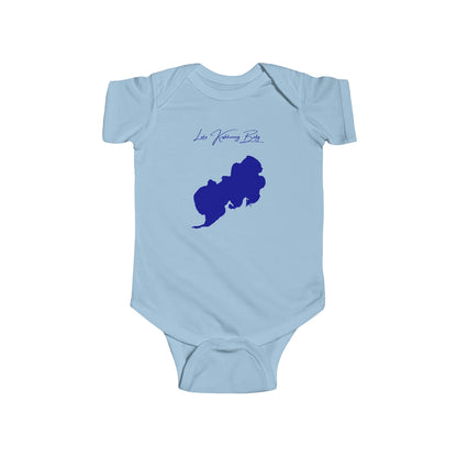 Wisconsin  Lake  Koshkonong  Onesie  front  position  view  from  front  light  blue.webp
