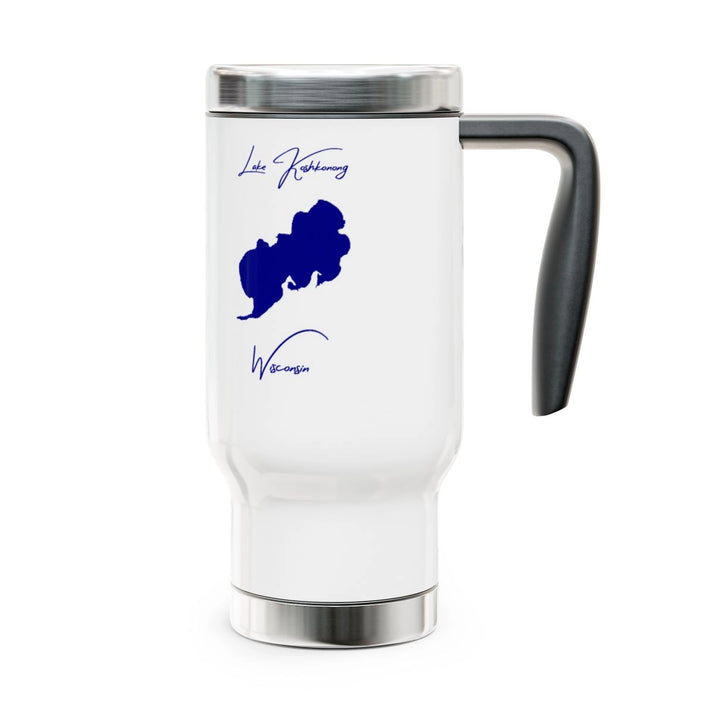 Wisconsin  Lake  Koshkonong  Travel  Mug  other  position  view  from  right  14oz.webp