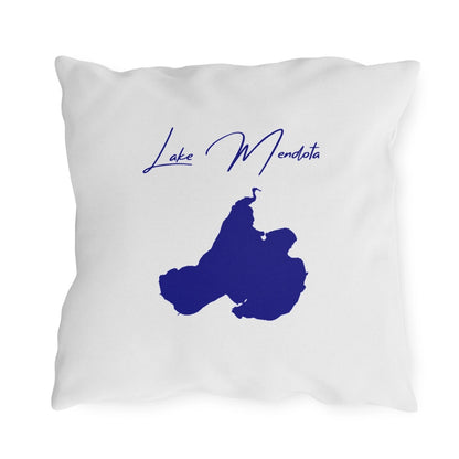 Wisconsin  Lake  Mendota  Outdoor  Pillow  back  position  view  from  back  18  x  18.webp