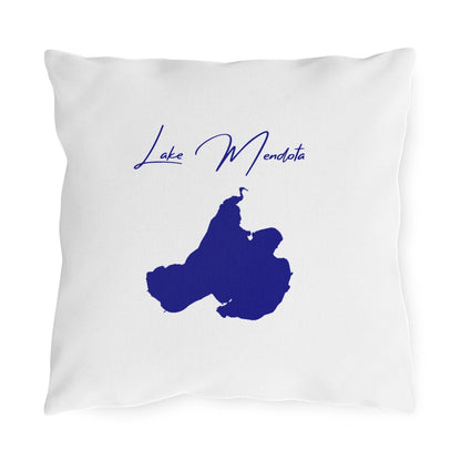 Wisconsin  Lake  Mendota  Outdoor  Pillow  front  position  view  from  front  16  x  16.webp