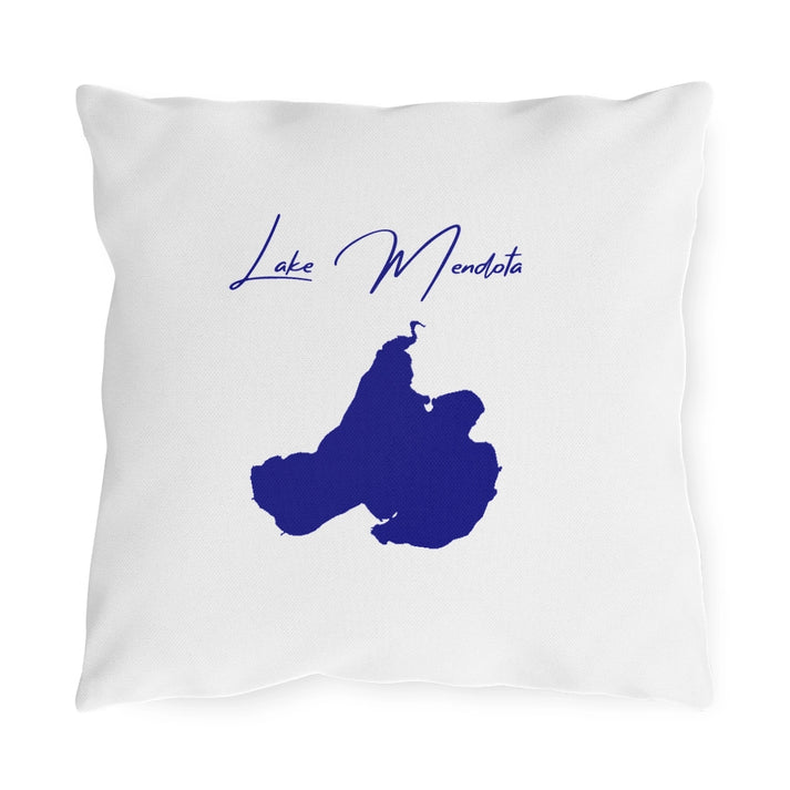 Wisconsin  Lake  Mendota  Outdoor  Pillow  front  position  view  from  front  16  x  16.webp